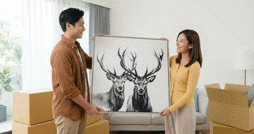 新居落成禮物送什麼？推薦3款絕不踩雷的「吉祥寓意」手繪油畫