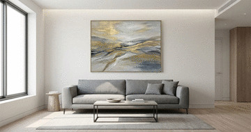 現代簡約風裝潢怎麼搭風水畫？教你挑選「新中式」